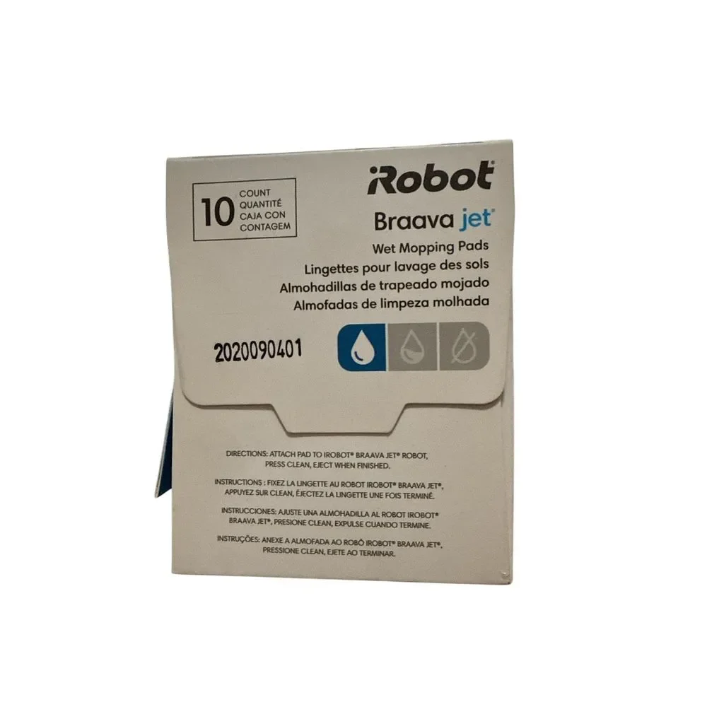 IROBOT 10-PACK! Braava Jet Wet‎ Mopping Pads Cleaning Pads OEM 4657840 (New)